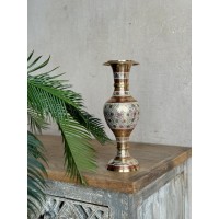 Латунная ваза Азия Латунная ваза Азия