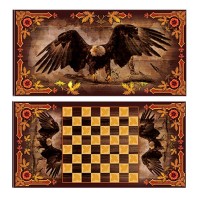 Подарочные нарды и шашки Парящий орёл Подарочные нарды и шашки Парящий орёл