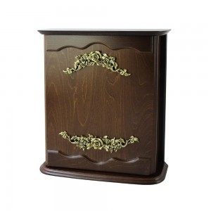 Ключница настенная Золотые розы