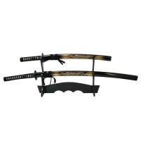 Набор самурайских мечей Золотой дракон