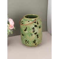 Подсвечник Зеленый фонарик