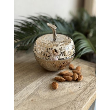 Шкатулка Наливное яблочко (латунь)