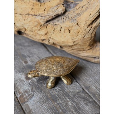 Шкатулка Резная черепаха (латунь)