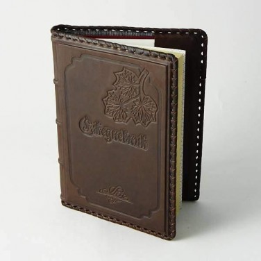 Ежедневник А5 Кленовый лист (кожа) Ежедневник А5 Кленовый лист (кожа)