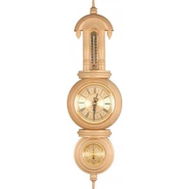 Часы настенные с барометром Мореход Часы настенные с барометром Мореход