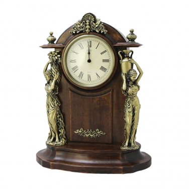 Часы настольные Две нимфы