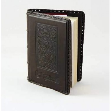 Ежедневник А5 Виноградный рай (кожа)