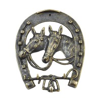 Настенная ключница Серебряная подкова