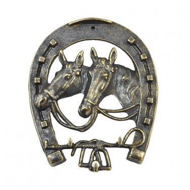 Настенная ключница Серебряная подкова