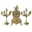 Часы каминные с канделябрами Геридон