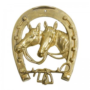 Настенная ключница Золотая подкова