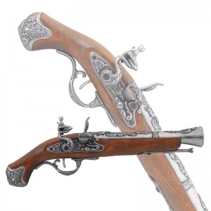 Модель Пистоль английский 18 века Модель Пистоль английский 18 века