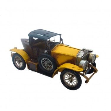 Фигурка Желтый ретромобиль