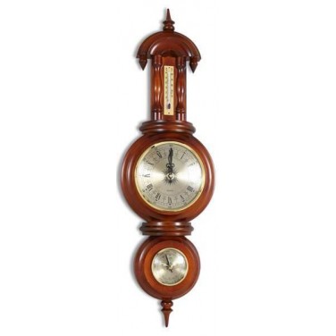 Часы настенные с барометром Капитанские Часы настенные с барометром Капитанские