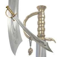 Сабля пиратская ятаган Эдварда "Черная Борода"  1680-1718 гг