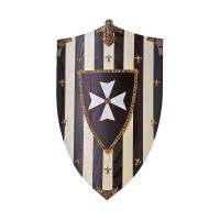 Щит геральдический Орден Иоаннитов (большой) Щит геральдический Орден Иоаннитов (большой)