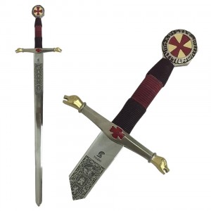 Декоративный меч Отважные крестоносцы
