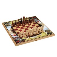 Подарочные нарды и шахматы Ледовое побоище