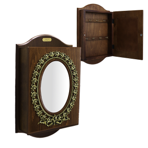 Ключница настенная Цветочная гирлянда