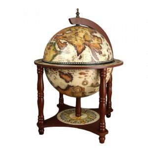 Глобус-бар настольный Шампань Глобус-бар настольный Шампань