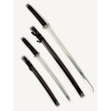 Набор самурайских мечей Серебряный дракон Набор самурайских мечей Серебряный дракон