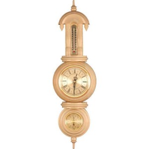 Часы настенные с барометром Мореход
