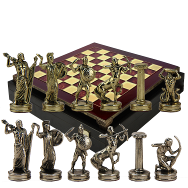 Подарочные шахматы Сражение титанов