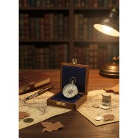 Карманный компас Капитанский (в футляре)