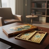 Подарочные нарды Крутые байкеры