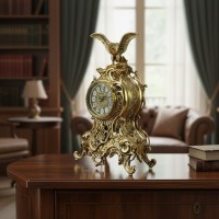 Часы каминные с канделябрами Вальтер Часы каминные с канделябрами Вальтер