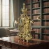 Часы каминные с канделябрами Леди Винтер Часы каминные с канделябрами Леди Винтер - Фото № 4