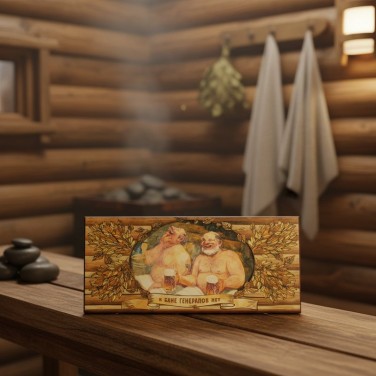 Подарочные нарды и шашки Банные