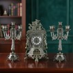 Часы каминные с канделябрами Замия