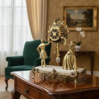 Часы каминные Пастораль