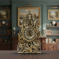 Часы каминные Царская охота