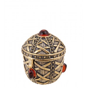 Шкатулка с наперстком Айрис (янтарь)