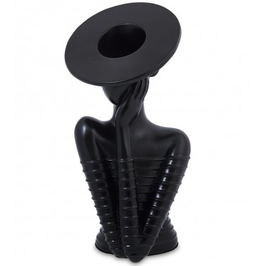 Декоративная ваза Дама в шляпке