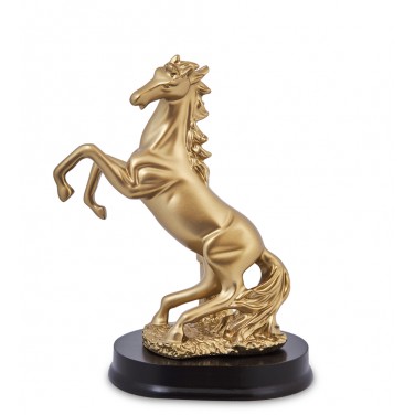 Фигурка Золотистая лошадь