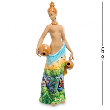 Статуэтка Африканка с кувшинами