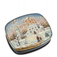 Шкатулка Золотые купола (ручная работа)