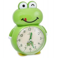 Часы-будильник Зеленый лягушонок