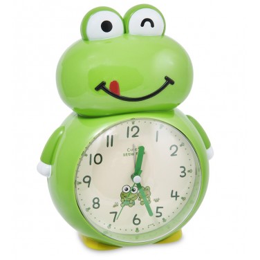 Часы-будильник Зеленый лягушонок