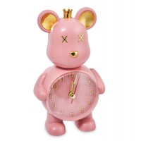Часы-будильник Розовый медвежонок Часы-будильник Розовый медвежонок
