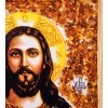 Икона Иисус Христос (янтарная крошка) - Фото № 3