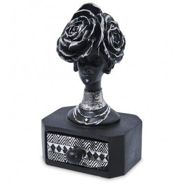 Статуэтка-шкатулка Африканская леди