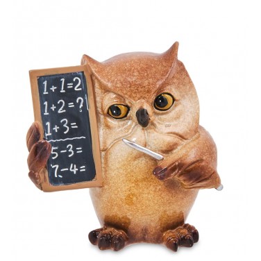 Фигурка Сова - математик