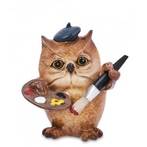 Фигурка Сова - художник