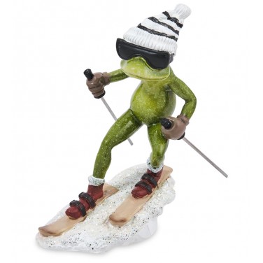 Фигурка Лягушонок - лыжник