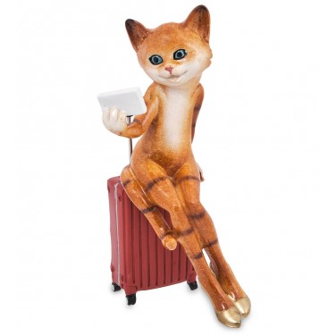 Фигурка Кошка - путешественница