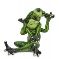 Фигурка Лягушка с лягушонком